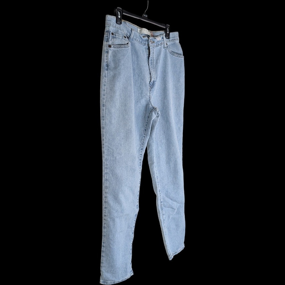 Levi's 512 Classic Slim Tapered Jeans Womens 16 M Light Wash High Rise Vintage - Picture 5 of 15